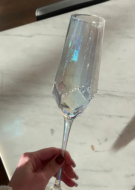 The Snow Princess Champagne Glass