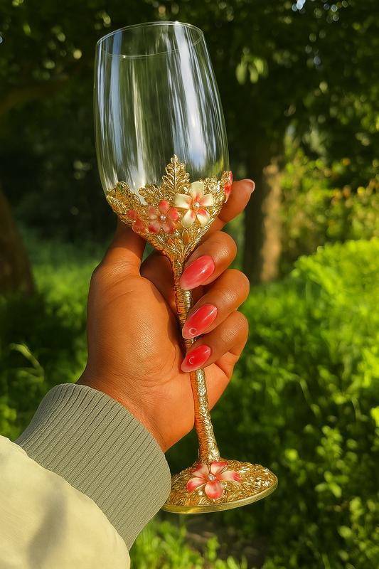 The Slumbering Beauty Champagne Glass