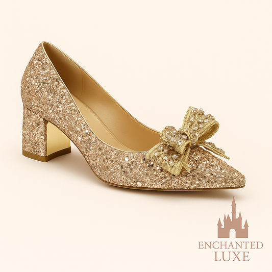 GOLDEN GRACE HEELS
